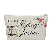 Load image into Gallery viewer, Lawyer Makeup Bag Gift - Beige