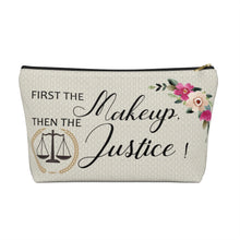 Load image into Gallery viewer, Lawyer Makeup Bag Gift - Beige