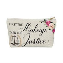 Load image into Gallery viewer, Lawyer Makeup Bag Gift - Beige