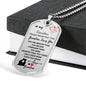 To My Grandson (Love Grandma) Dog Tag
