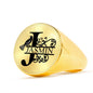 Monogram Ring
