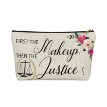 Load image into Gallery viewer, Lawyer Makeup Bag Gift - Beige
